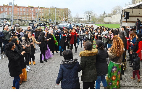    Newroz Fest 2018 an der Bürgerhalle Gronau